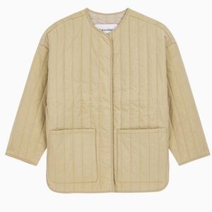 Calvin Klein Beige Quilted Jacket